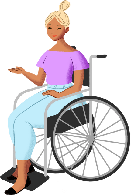 Fashionable woman illustration